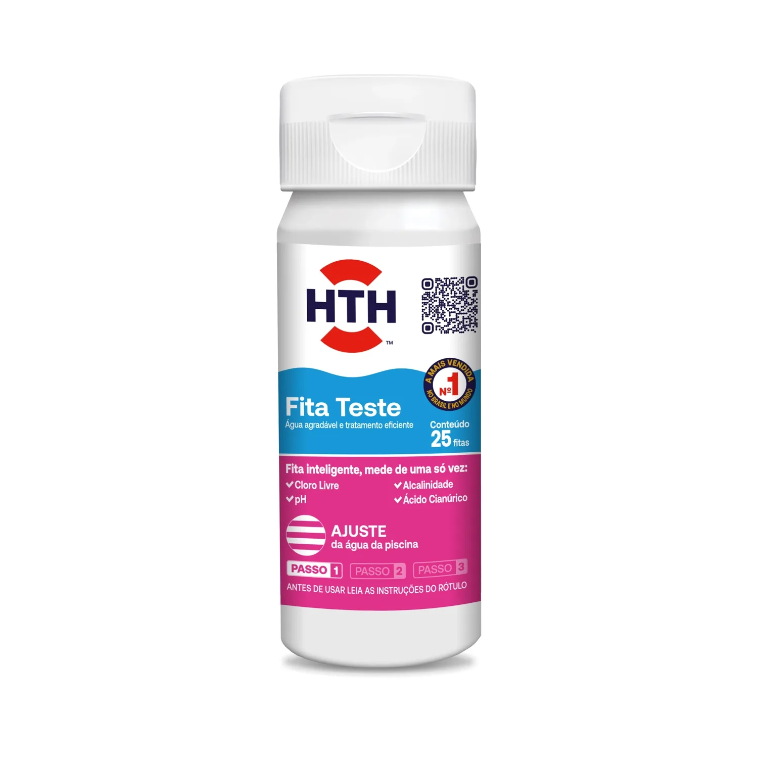 Fitas de Teste HTH para Água de Piscina